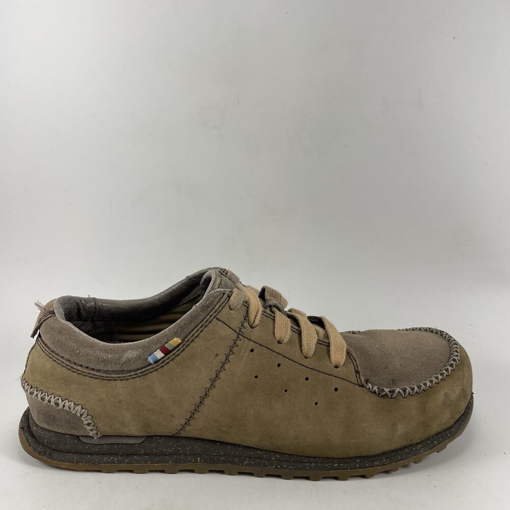 The North Face Ballard Moc Shoes Mens Size 8.5 Brown Suede Leather Lace Up